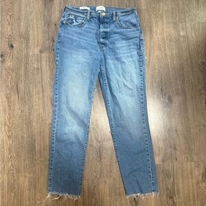 Universal Thread Blue Ankle Cropped Jeans